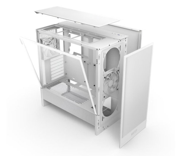 NZXT H5 FLOW RGB (2024) White - 1292638 - zdjęcie 7